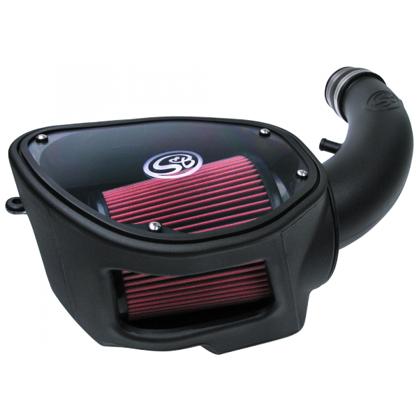 S&B 75-5084-BKJF Cold Air Intake For 07-11 Jeep Wrangler JK V6-3.8L Oiled Cotton Cleanable Red S&B - Truck Part Superstore