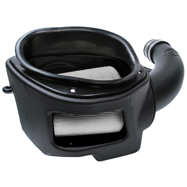 S&B 75-5084D-BKJF Cold Air Intake For 07-11 Jeep Wrangler JK V6-3.8L Dry Dry Extendable White S&B - Truck Part Superstore