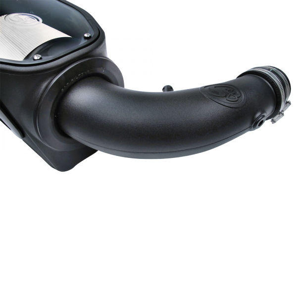 S&B 75-5084D-BKJF Cold Air Intake For 07-11 Jeep Wrangler JK V6-3.8L Dry Dry Extendable White S&B - Truck Part Superstore
