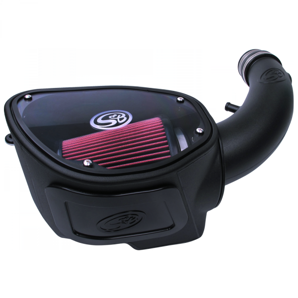 S&B 75-5084-BKJF Cold Air Intake For 07-11 Jeep Wrangler JK V6-3.8L Oiled Cotton Cleanable Red S&B - Truck Part Superstore