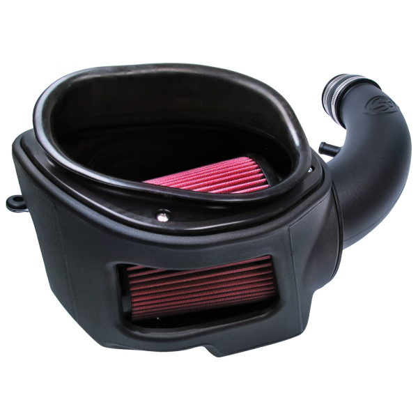 S&B 75-5084-BKJF Cold Air Intake For 07-11 Jeep Wrangler JK V6-3.8L Oiled Cotton Cleanable Red S&B - Truck Part Superstore