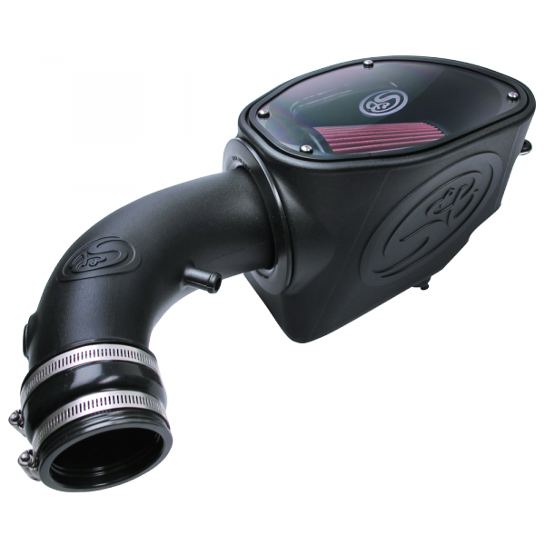 S&B 75-5084-BKJF Cold Air Intake For 07-11 Jeep Wrangler JK V6-3.8L Oiled Cotton Cleanable Red S&B - Truck Part Superstore