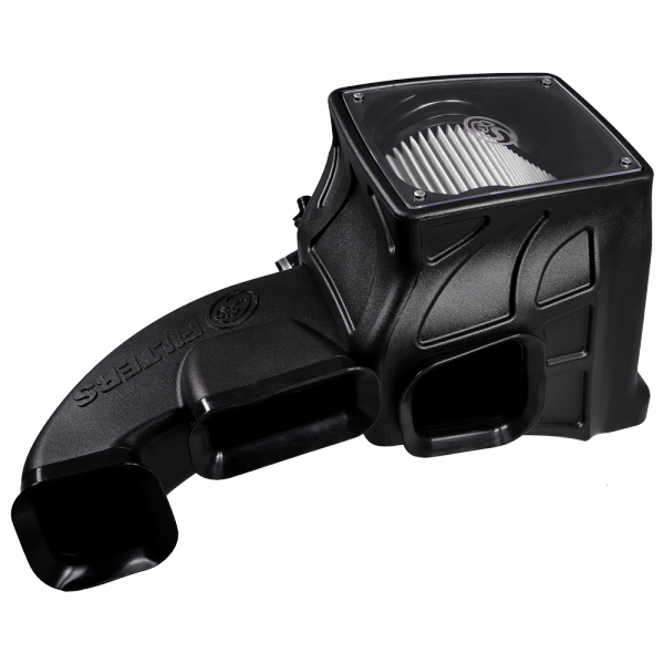 S&B 75-5086D-BKJF Cold Air Intake For 16-19 Chevrolet Colorado GMC Canyon 2.8L Duramax Dry Dry Extendable White S&B - Truck Part Superstore