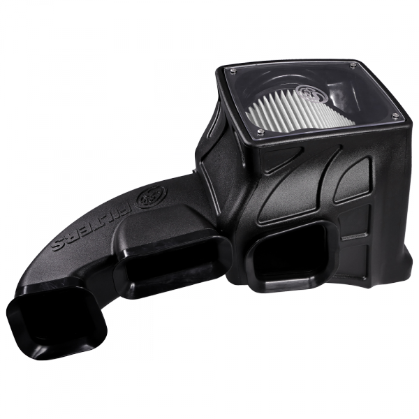 S&B 75-5086D-BKJF Cold Air Intake For 16-19 Chevrolet Colorado GMC Canyon 2.8L Duramax Dry Dry Extendable White S&B - Truck Part Superstore