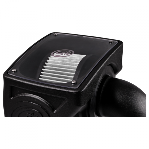 S&B 75-5086D-BKJF Cold Air Intake For 16-19 Chevrolet Colorado GMC Canyon 2.8L Duramax Dry Dry Extendable White S&B - Truck Part Superstore