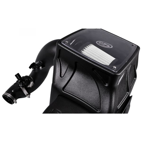 S&B 75-5086D-BKJF Cold Air Intake For 16-19 Chevrolet Colorado GMC Canyon 2.8L Duramax Dry Dry Extendable White S&B - Truck Part Superstore