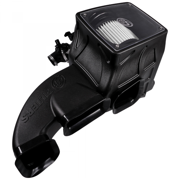 S&B 75-5086D-BKJF Cold Air Intake For 16-19 Chevrolet Colorado GMC Canyon 2.8L Duramax Dry Dry Extendable White S&B - Truck Part Superstore