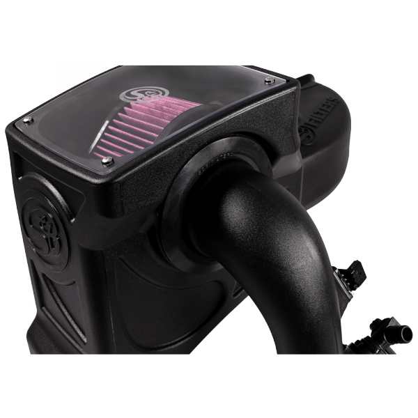 S&B 75-5086-BKJF Cold Air Intake For 16-19 Chevrolet Colorado GMC Canyon 2.8L Duramax Cotton Cleanable Red S&B - Truck Part Superstore