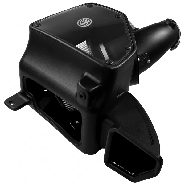 S&B 75-5087D-BKJF Cold Air Intake For 14-18 Dodge Ram 2500/ 3500 Hemi V8-6.4L Dry Extendable White S&B - Truck Part Superstore