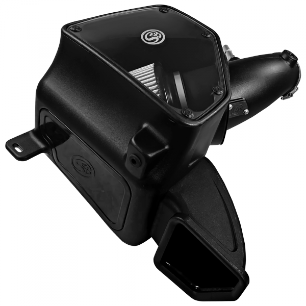 S&B 75-5087D-BKJF Cold Air Intake For 14-18 Dodge Ram 2500/ 3500 Hemi V8-6.4L Dry Extendable White S&B - Truck Part Superstore