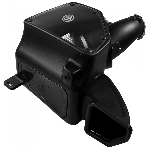S&B 75-5087D-BKJF Cold Air Intake For 14-18 Dodge Ram 2500/ 3500 Hemi V8-6.4L Dry Extendable White S&B - Truck Part Superstore