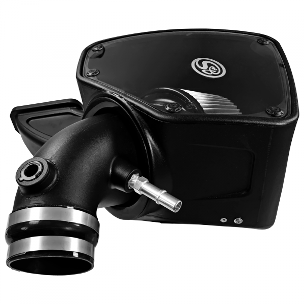 S&B 75-5087D-BKJF Cold Air Intake For 14-18 Dodge Ram 2500/ 3500 Hemi V8-6.4L Dry Extendable White S&B - Truck Part Superstore