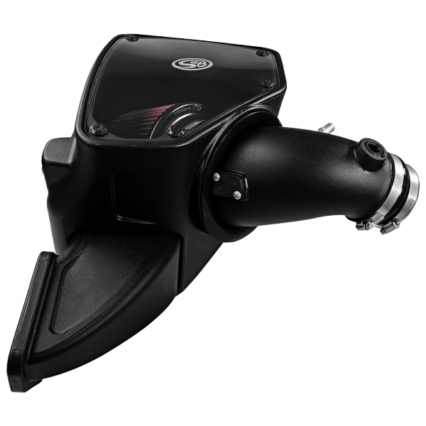 S&B 75-5087-BKJF Cold Air Intake For 14-18 Dodge Ram 2500/ 3500 Hemi V8-6.4L Cotton Cleanable Red S&B - Truck Part Superstore