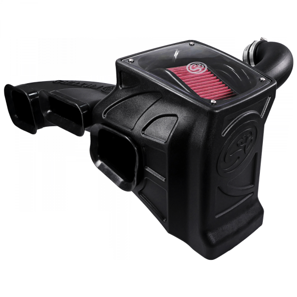 S&B 75-5088-BKJF Cold Air Intake For 15-16 Chevrolet Colorado GMC Canyon 3.6L V6 Oiled Cotton Cleanable Red S&B - Truck Part Superstore