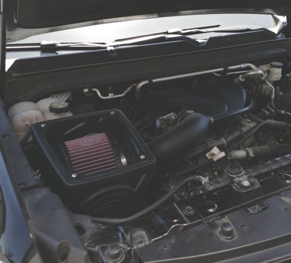 S&B 75-5088D-BKJF Cold Air Intake For 15-16 Chevrolet Colorado GMC Canyon 3.6L V6 Dry Dry Extendable White S&B - Truck Part Superstore