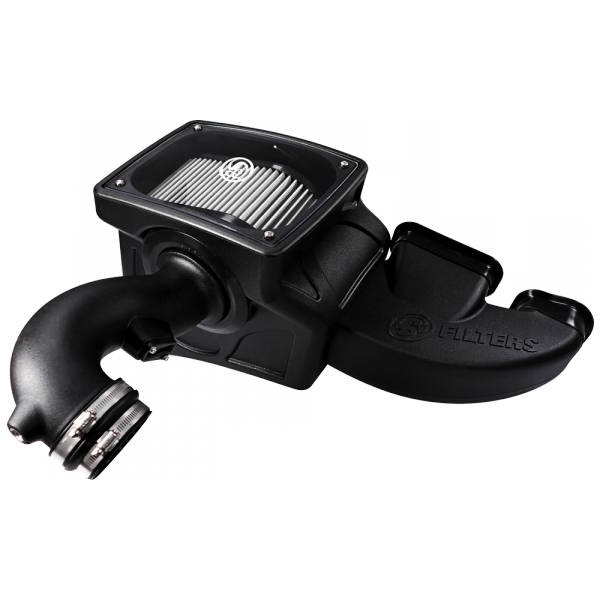 S&B 75-5088D-BKJF Cold Air Intake For 15-16 Chevrolet Colorado GMC Canyon 3.6L V6 Dry Dry Extendable White S&B - Truck Part Superstore