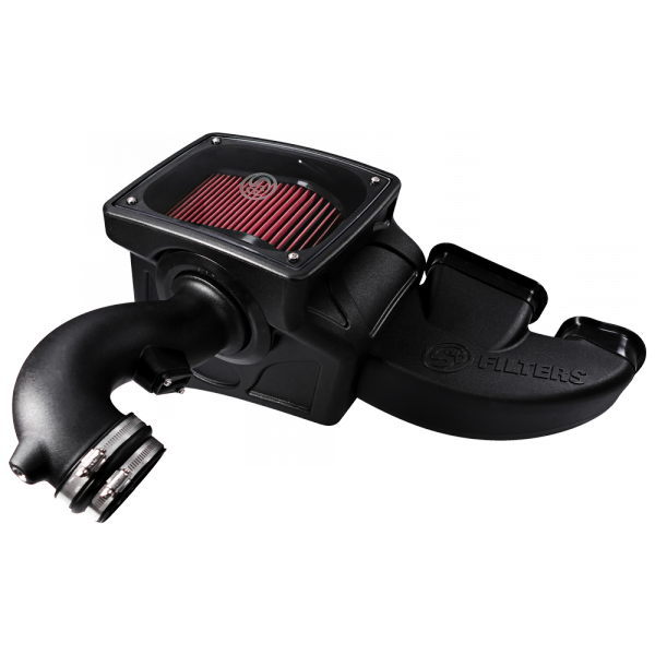 S&B 75-5088-BKJF Cold Air Intake For 15-16 Chevrolet Colorado GMC Canyon 3.6L V6 Oiled Cotton Cleanable Red S&B - Truck Part Superstore