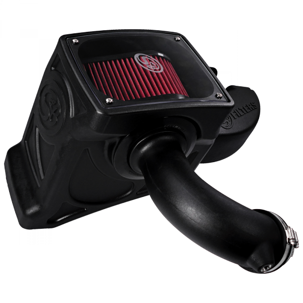 S&B 75-5088-BKJF Cold Air Intake For 15-16 Chevrolet Colorado GMC Canyon 3.6L V6 Oiled Cotton Cleanable Red S&B - Truck Part Superstore