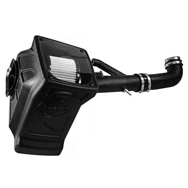S&B 75-5089D-BKJF Cold Air Intake For 17-18 Chevrolet Colorado GMC Canyon 3.6L V6 Dry Dry Extendable White S&B - Truck Part Superstore
