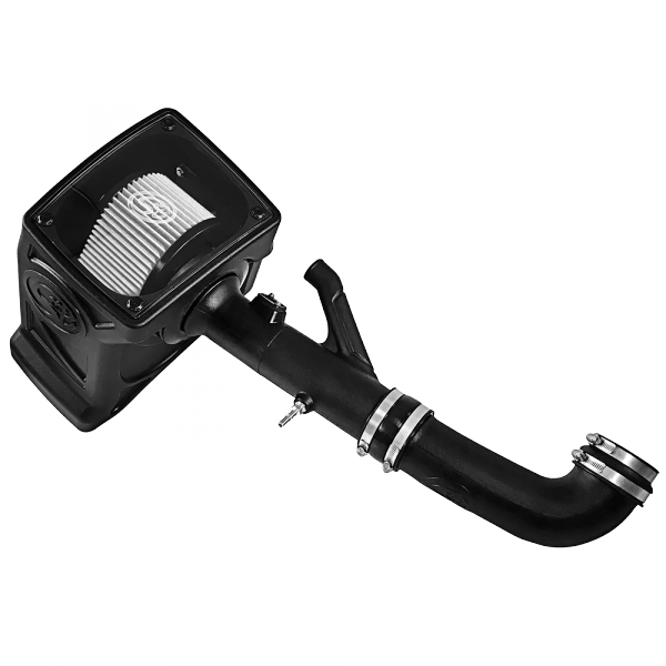 S&B 75-5089D-BKJF Cold Air Intake For 17-18 Chevrolet Colorado GMC Canyon 3.6L V6 Dry Dry Extendable White S&B - Truck Part Superstore