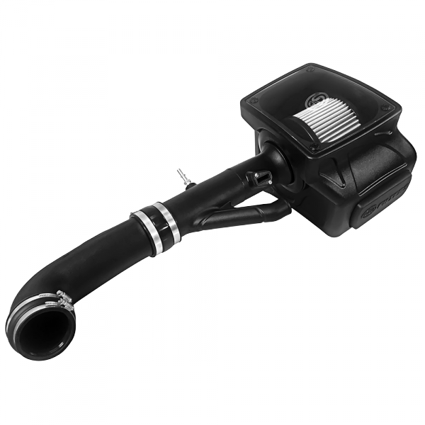 S&B 75-5089D-BKJF Cold Air Intake For 17-18 Chevrolet Colorado GMC Canyon 3.6L V6 Dry Dry Extendable White S&B - Truck Part Superstore