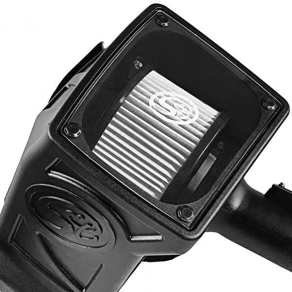 S&B 75-5089D-BKJF Cold Air Intake For 17-18 Chevrolet Colorado GMC Canyon 3.6L V6 Dry Dry Extendable White S&B - Truck Part Superstore
