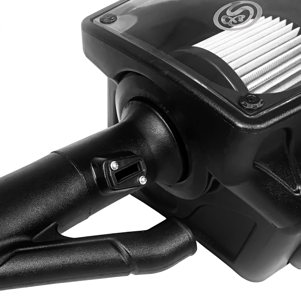 S&B 75-5089D-BKJF Cold Air Intake For 17-18 Chevrolet Colorado GMC Canyon 3.6L V6 Dry Dry Extendable White S&B - Truck Part Superstore