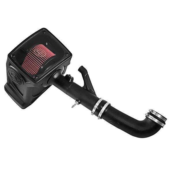 S&B 75-5089-BKJF Cold Air Intake For 17-18 Chevrolet Colorado GMC Canyon 3.6L V6 Oiled Cotton Cleanable Red S&B - Truck Part Superstore