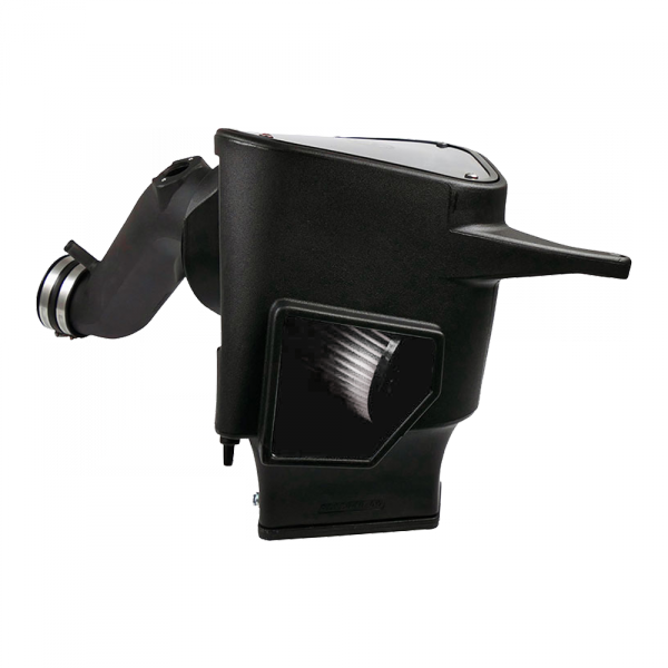 S&B 75-5092D-BKJF Cold Air Intake For 10-12 Dodge Ram 2500 3500 6.7L Cummins Dry Extendable White S&B - Truck Part Superstore