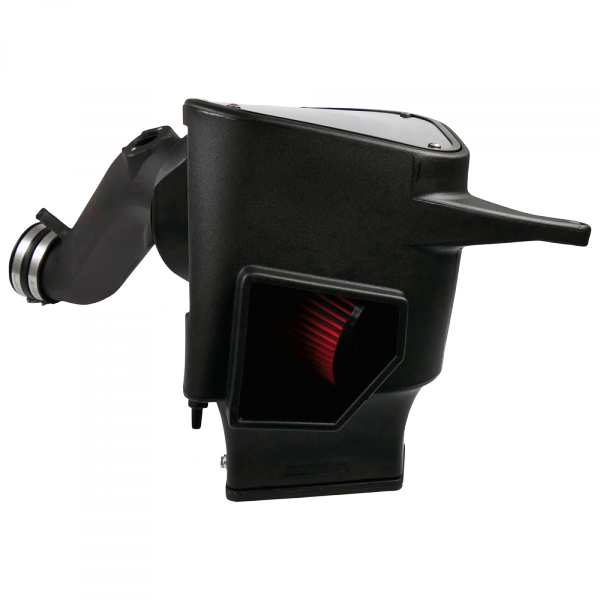 S&B 75-5092-BKJF Cold Air Intake For 10-12 Dodge Ram 2500 3500 6.7L Cummins Cotton Cleanable Red S&B - Truck Part Superstore
