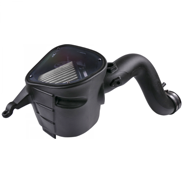 S&B 75-5093D-BKJF Cold Air Intake For 07-09 Dodge Ram 2500 3500 4500 5500 6.7L Cummins Dry Extendable White S&B - Truck Part Superstore