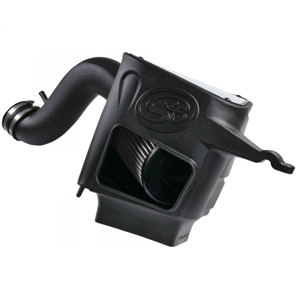 S&B 75-5093D-BKJF Cold Air Intake For 07-09 Dodge Ram 2500 3500 4500 5500 6.7L Cummins Dry Extendable White S&B - Truck Part Superstore