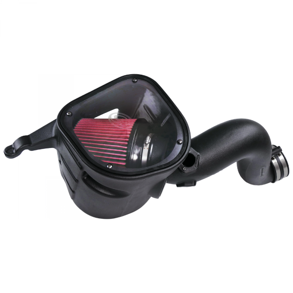S&B 75-5093-BKJF Cold Air Intake For 07-09 Dodge Ram 2500 3500 4500 5500 6.7L Cummins Cotton Cleanable Red S&B - Truck Part Superstore