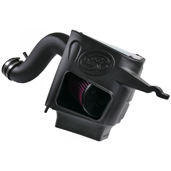 S&B 75-5093-BKJF Cold Air Intake For 07-09 Dodge Ram 2500 3500 4500 5500 6.7L Cummins Cotton Cleanable Red S&B - Truck Part Superstore