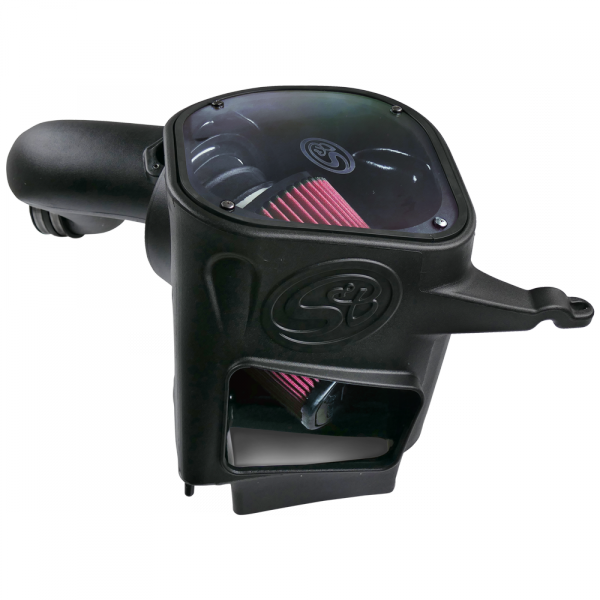 S&B 75-5093-BKJF Cold Air Intake For 07-09 Dodge Ram 2500 3500 4500 5500 6.7L Cummins Cotton Cleanable Red S&B - Truck Part Superstore