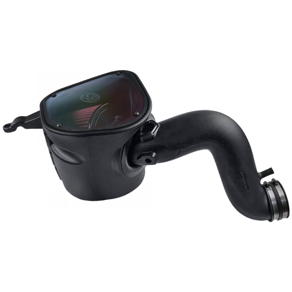 S&B 75-5093-BKJF Cold Air Intake For 07-09 Dodge Ram 2500 3500 4500 5500 6.7L Cummins Cotton Cleanable Red S&B - Truck Part Superstore