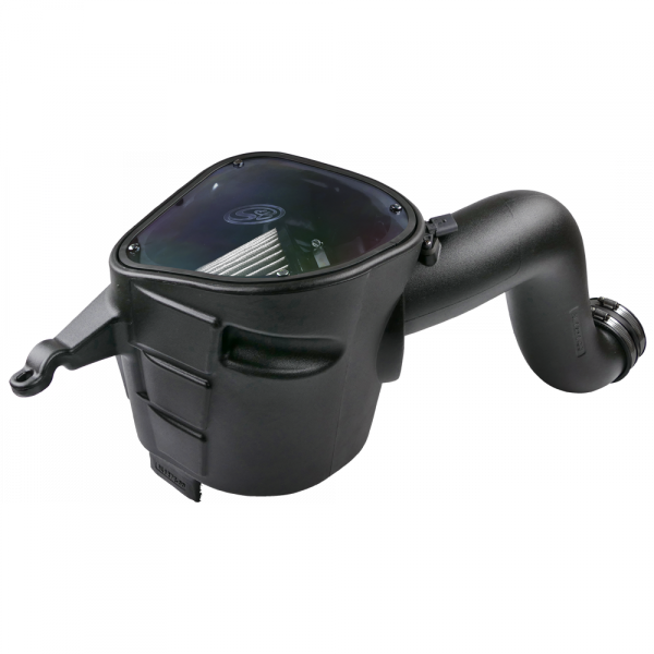 S&B 75-5094D-BKJF Cold Air Intake For 03-07 Dodge Ram 2500 3500 5.9L Cummins Dry Extendable White S&B - Truck Part Superstore
