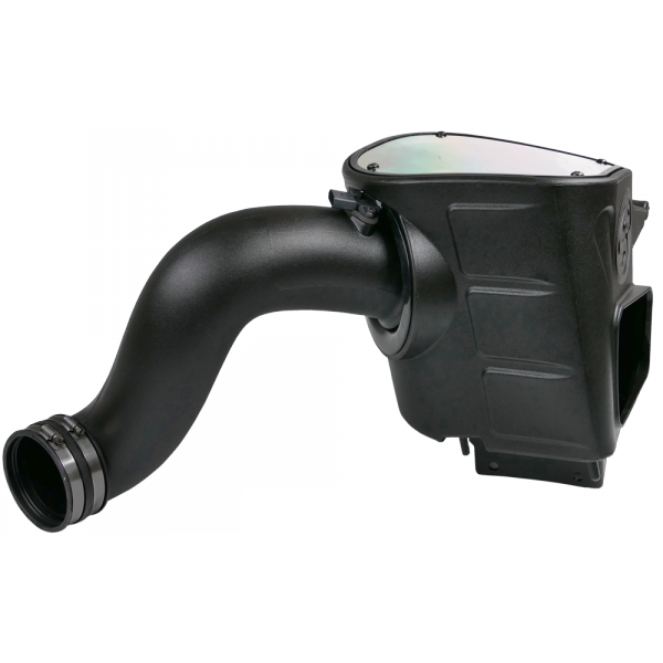 S&B 75-5094-BKJF Cold Air Intake For 03-07 Dodge Ram 2500 3500 5.9L Cummins Cotton Cleanable Red S&B - Truck Part Superstore