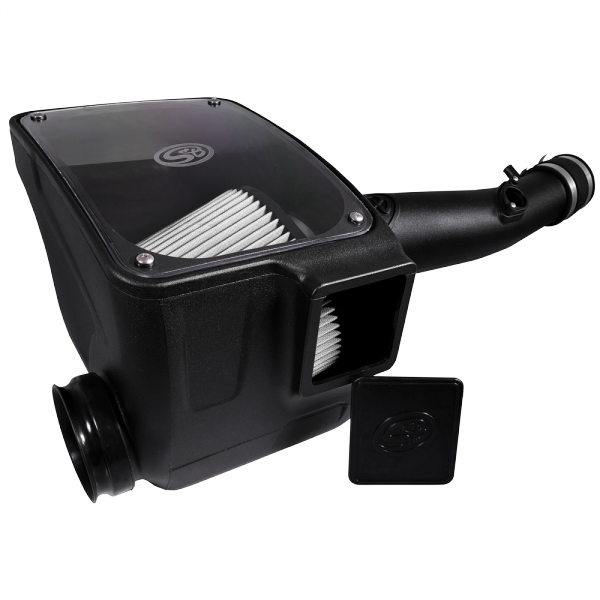 S&B 75-5096D-BKJF Cold Air Intake For 16-18 Toyota Tacoma 3.5L Dry Dry Extendable White S&B - Truck Part Superstore