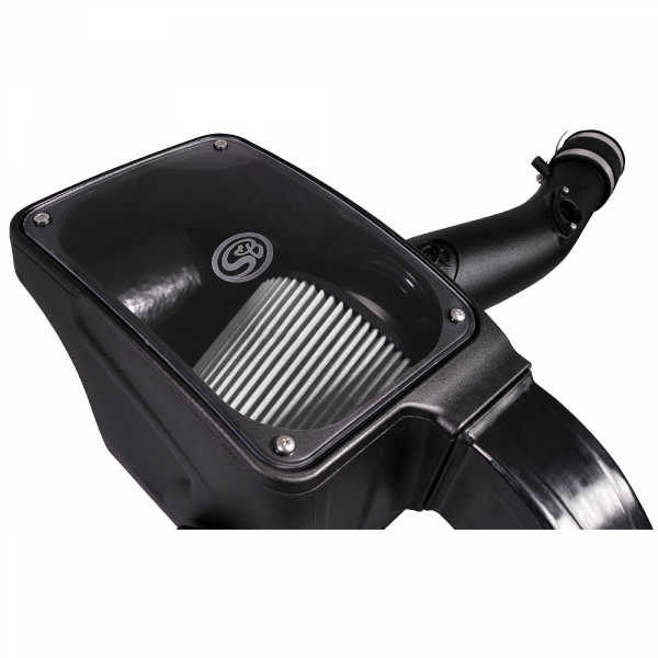 S&B 75-5096D-BKJF Cold Air Intake For 16-18 Toyota Tacoma 3.5L Dry Dry Extendable White S&B - Truck Part Superstore