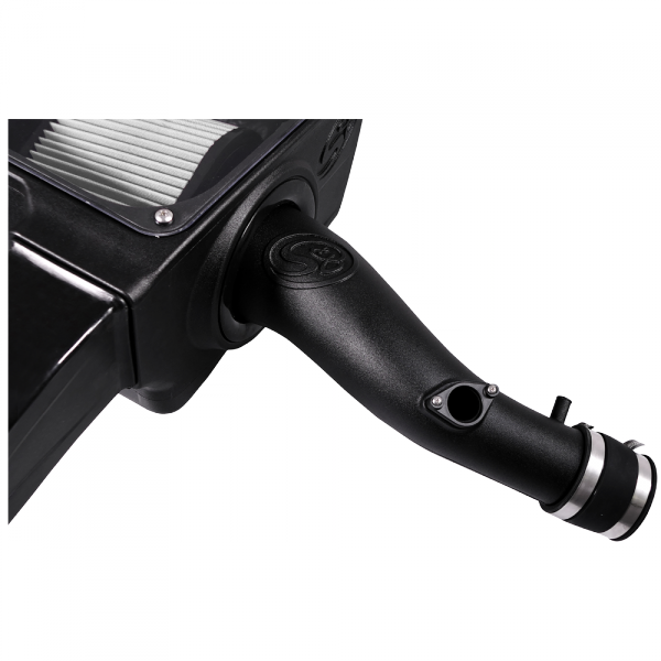 S&B 75-5096D-BKJF Cold Air Intake For 16-18 Toyota Tacoma 3.5L Dry Dry Extendable White S&B - Truck Part Superstore