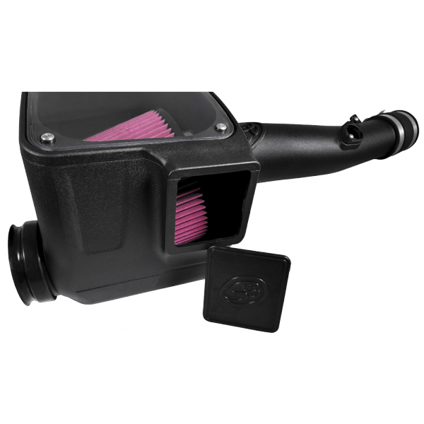 S&B 75-5096-BKJF Cold Air Intake For 16-18 Toyota Tacoma 3.5L Oiled Cotton Cleanable Red S&B - Truck Part Superstore