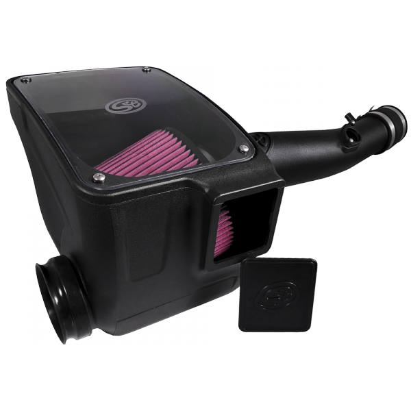 S&B 75-5096-BKJF Cold Air Intake For 16-18 Toyota Tacoma 3.5L Oiled Cotton Cleanable Red S&B - Truck Part Superstore