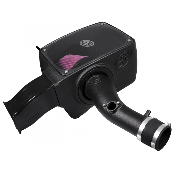 S&B 75-5096-BKJF Cold Air Intake For 16-18 Toyota Tacoma 3.5L Oiled Cotton Cleanable Red S&B - Truck Part Superstore