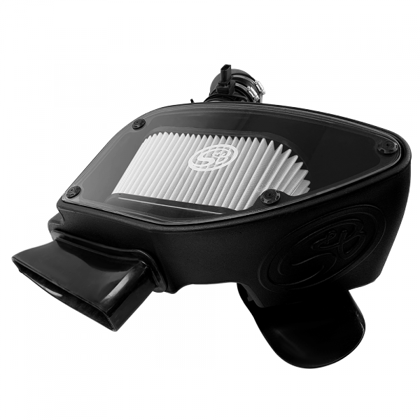 S&B 75-5099D-BKJF Cold Air Intake For 10-14 VW 2.0L TDI , 2015 VW Jetta 2.0L TDI Dry Extendable White S&B - Truck Part Superstore