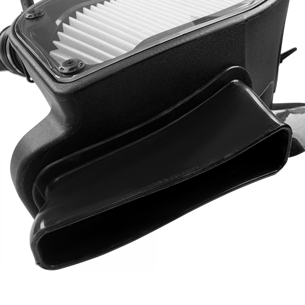 S&B 75-5099D-BKJF Cold Air Intake For 10-14 VW 2.0L TDI , 2015 VW Jetta 2.0L TDI Dry Extendable White S&B - Truck Part Superstore