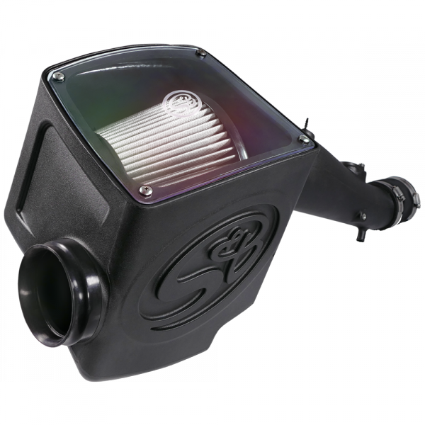 S&B 75-5100D-BKJF Cold Air Intake For 12-15 Toyota Tacoma 4.0L Dry Dry Extendable White S&B - Truck Part Superstore