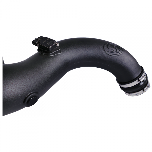 S&B 75-5101-BKJF Cold Air Intake For 01-04 Chevrolet Silverado GMC Sierra V8-6.6L LB7 Duramax Cotton Cleanable Red S&B - Truck Part Superstore