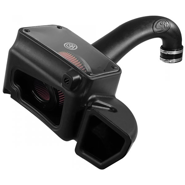 S&B 75-5106-BKJF Cold Air Intake For 09-18 Dodge Ram 1500/ 2500/ 3500 Hemi V8-5.7L Cotton Cleanable Red S&B - Truck Part Superstore