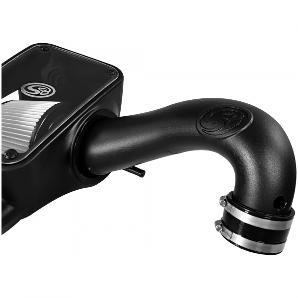 S&B 75-5106D-BKJF Cold Air Intake For 09-18 Dodge Ram 1500/ 2500/ 3500 Hemi V8-5.7L Dry Extendable White S&B - Truck Part Superstore